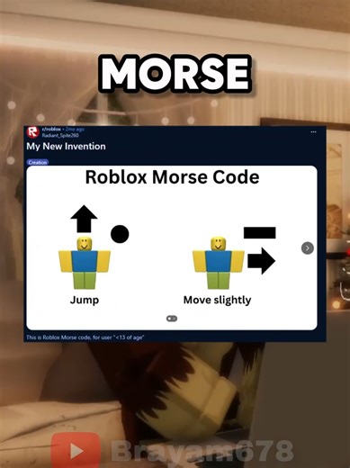 Morse Code Chat in Roblox: A Crazy Feature