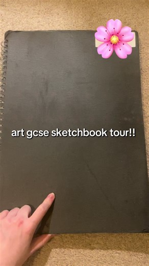 Art GCSE Sketchbook Tour at 4x Speed