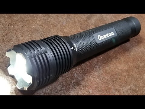 Harbor Freight's Brightest Flashlight Yet, Quantum 1500 Lumen Zoom Review