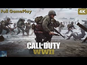 Call of Duty: WWII Full Gameplay in 4K