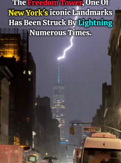 The Freedom Tower: Lightning Strikes in NYC