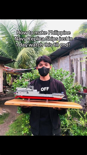 Gumawa ng Philippine Navy Replica Ships sa Loob ng Isang Araw