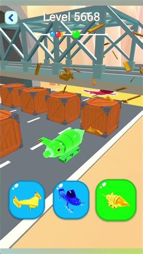 🔥 Shape - Shifting & Transform The Character 👀 Level - 5668 #shapeshifting #gameplay #shorts #viral