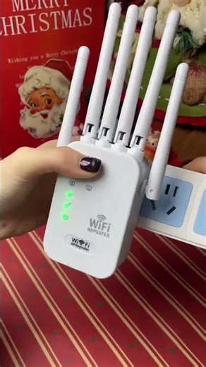 📶WiFi Extender 6-Antenna Strong Signal🚀⚡