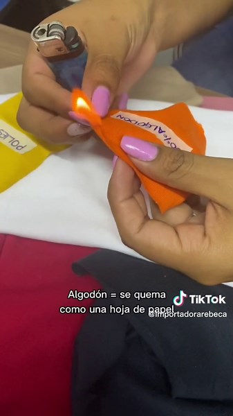 Cómo identificar telas de poliéster y algodón