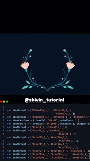 Flower Transition | HTML | CSS | JS | #coding #3danimation #shortsfeed #shorts #fyp #programming