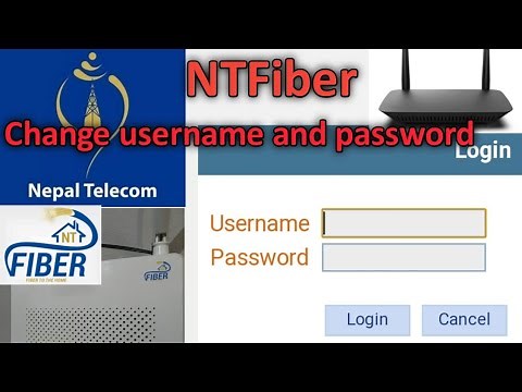 How to change username password of wi-fi router ( NTFiber) FTTH Nepal Telecom