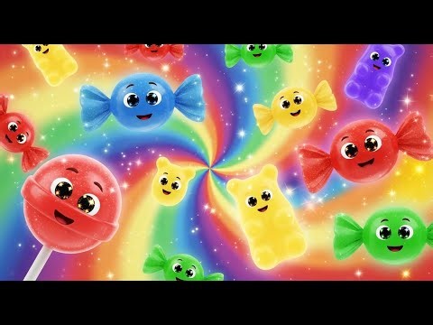 Learn Colors with Sweet and Tasty Candy | Kids Song