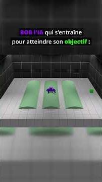 Cette IA s'entraîne pour atteindre son OBJECTIF (c'est fascinant)