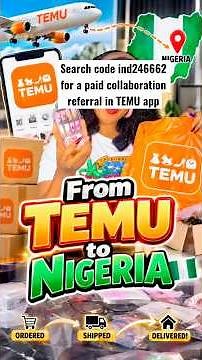My order from Temu to Nigeria 🇳🇬 #youtubecreator #temu #temuorder