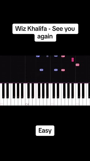 Wiz Khalifa - See you again PHianonize on YouTube #piano #musiquepianofacile #pianotuto #simplemusic #pianotutorial #wizkhalifa #seeyouagain