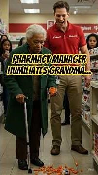 Pharmacy Manager Humiliates Grandma — Her Daughter Changed Everything.