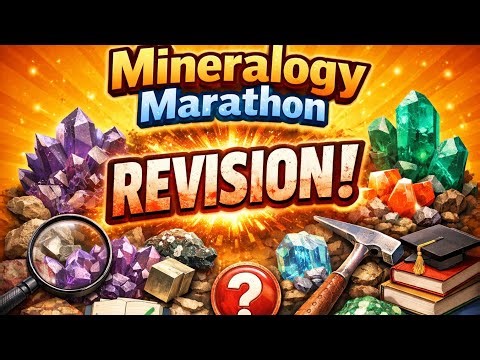 Mineralogy Marathon Revision | Complete Syllabus in One Shot | GATE • NET • JAM . UPSC . OPSC