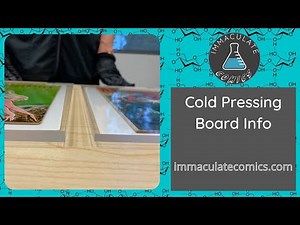 comic book cold pressing board info