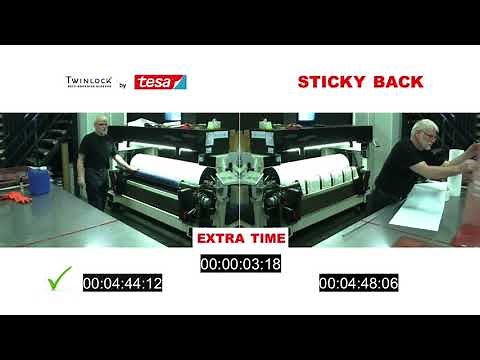 Mounting on tesa Twinlock vs Tape