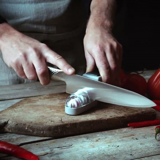 Global Minosharp 2 Stage Ceramic Water Sharpener