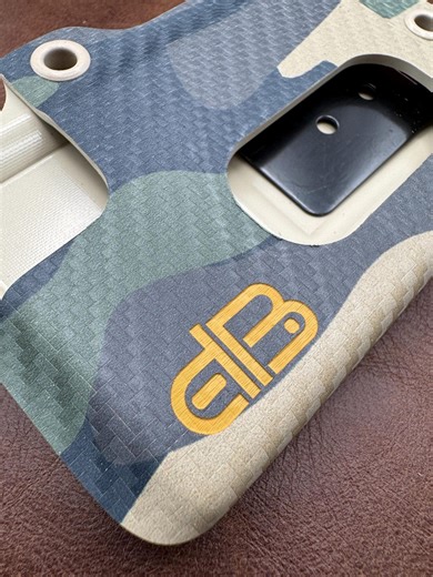 Woodland Camo Minimalist Wallet, USA Handmade - Etsy