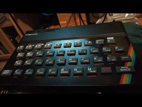 Spectrumscopio • RUN 03 Programar un matamarcianos en BASIC del Spectrum Gomas en máquina real MC118