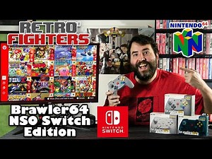 Retro Fighters N64 Nintendo Switch NSO Brawler 64 Controller - Adam Koralik