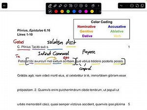 AP Latin Walkthrough: Pliny Letter 6.16 Lines 1-10 - My Uncle’s Legacy