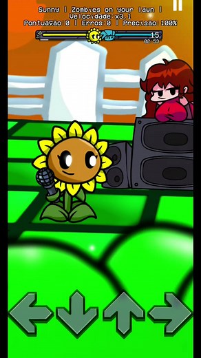 FNF Zombies on Your Lawn - Mobile Game Crossover with PvZ