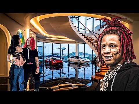 Trippie Redd 500K Chain! 7 Million Dollar Net Worth , Wealth House Tour, Lifestyle ★ 2025