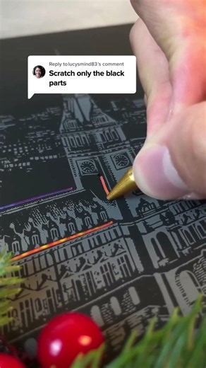 Scratching ONLY Black Lines?!