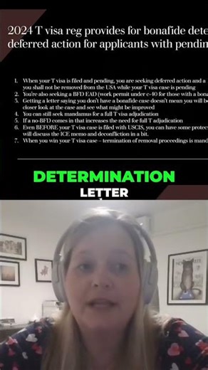T Visa: Bona Fide Determination & Deferred Action Explained #shorts