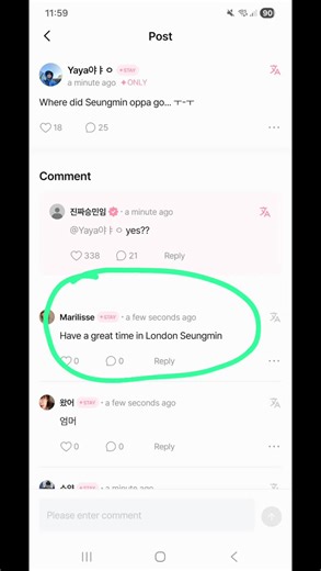 SEUNGMIN IS COMING TO LONDON @Stray Kids