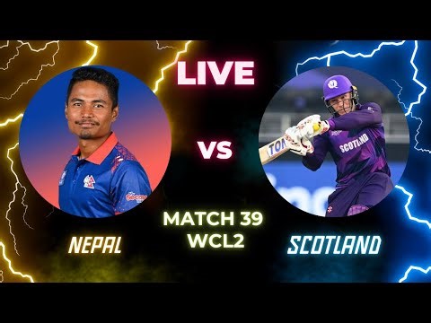 Watch Live: Scotland vs Nepal | ICC CWC Qualifier Round 2