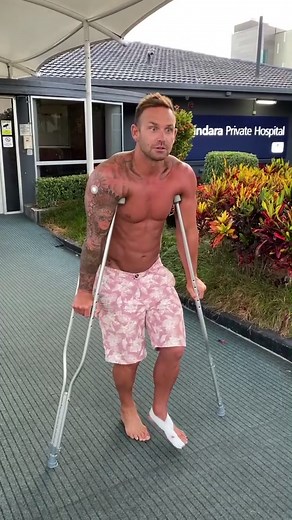 Emergency Room Visit: 12 Stitches and Crutches