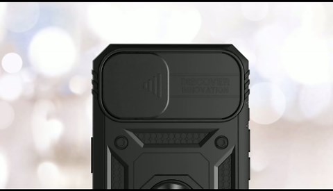 Xiaomi Redmi Note 10 Pro Case, Redmi Note 10 Pro MAX Case with 3 Pcs Tempered Glass Screen Protector Built in Ring Stand Kickstand + Camera Cover, Hard PC Soft TPU Defender Full Body Armor Case -Black