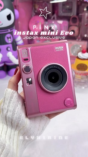 Jasmin Ang on Instagram: "🌸 unbox the PINK instax mini Evo camera with me 📸🌸 got this through @doorzo_en app, my fave Japan proxy service! this is a Japan-exclusive color and I’m absolutely in love with the pink finish! it’s so chic and girly 💖 every detail feels premium, from the leather-like texture to the retro-style dials! can’t wait to fill my wall and journal with prints from this beauty 😍📷 if you’re looking for rare finds, cool toys, or Y2K tech~ Doorzo make it super easy to shop fr