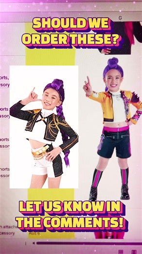 K-POP Demon Hunter Costumes at Hokey Cokey