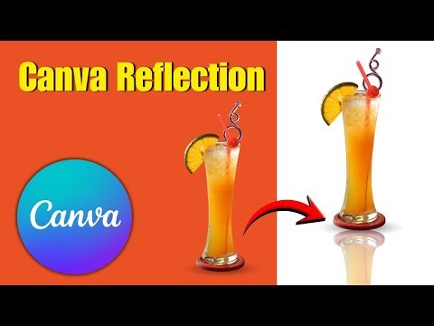 How to Create Reflection Effect in Canva | Realistic Mirror Effect Photo Editing Tutorial 2026!✨