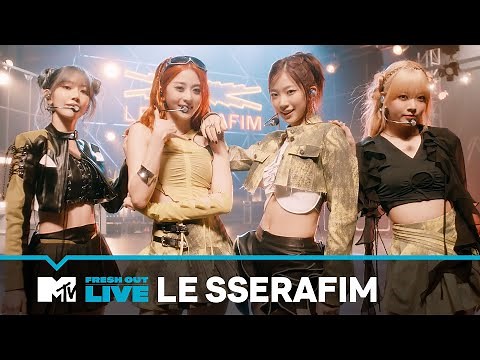 LE SSERAFIM Performs "Perfect Night" | #MTVFreshOut