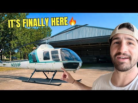 Unloading my Abandoned Helicopter From Alaska!