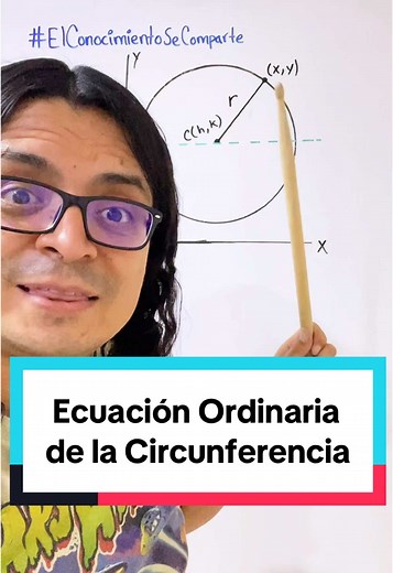 Deducción de la Ecuación Ordinaria de la Circunferencia