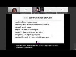 DIME Continuing Education: Spatial Data Analysis in Stata 2020-10-08