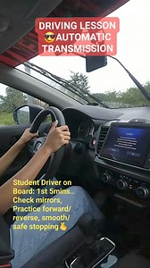 AUTOMATIC TRANNY DRIVING TIPS & TRICKS FOR NEW DRIVERS. #followerseveryone #adsonreels #StarSender #drivinglessons #drivingtips #drivingtest #studentpermit #driverslicensechallenge #drivinginstructorbingle | Xprez Driving Bingle
