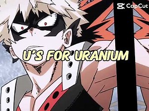 Bakugo Sings the Alphabet 🧡💥
