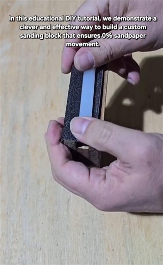Simple DIY Sanding Block Tutorial