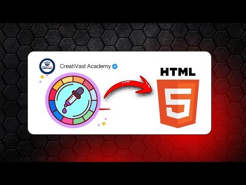 HTML Has a Built-In Color Picker? 🤯 | Quick VS Code Hack