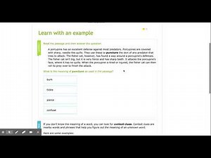 IXL | Use context to identify the meaning of a word | 5th grade language arts