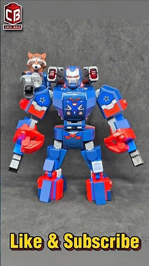 LEGO IRON PATRIOT MECH 🤖🔫