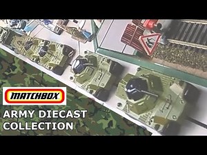 Matchbox Vintage Military Collection Diecast Models #diecastcars