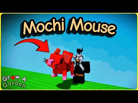 How to Get the MOCHI MOUSE & Showcase in Grow a Garden (Roblox)