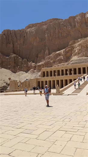 171K views · 5.4K reactions | Temple of Hatshepsut – where history meets elegance. A breathtaking tribute to Egypt’s most iconic queen. ️ Follow us to see more about Egypt. #HatshepsutTemple #Luxor #Egypt #AncientEgypt | Tours In Egypt | Facebook