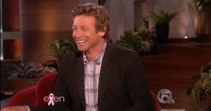 Simon Baker Interview On Ellen Show