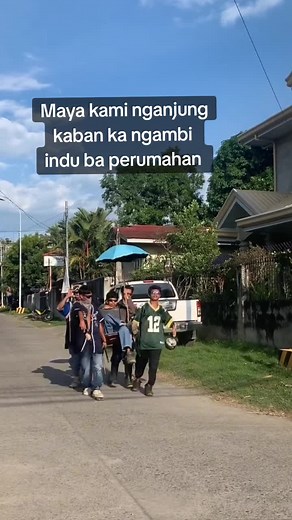 Casual Stroll in a Suburban Neighborhood